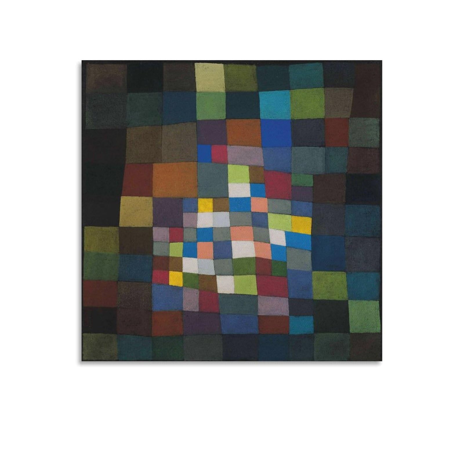 キャンバス油絵 専用 開花 パウル・クレー 開花 パウルクレー風 飽きの